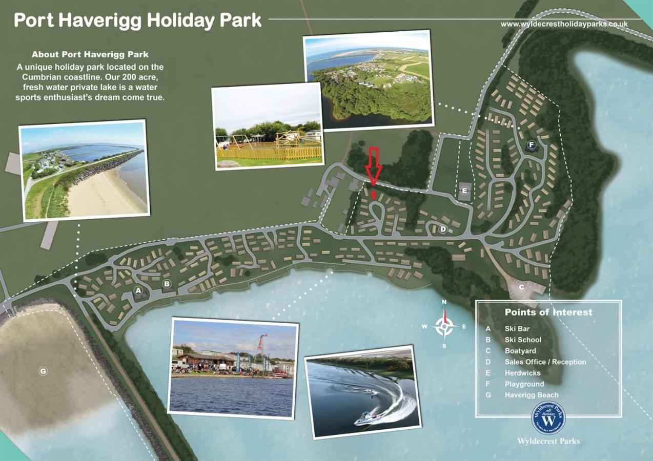 Driftwood Cottage Port Haverigg Marina Village Милом Экстерьер фото